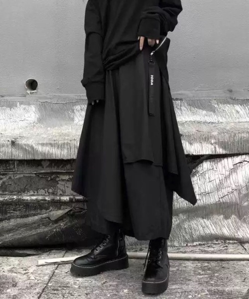 CADBURY（キャドバリー）の「ｲﾚｷﾞｭﾗｰﾜｲﾄﾞﾊﾟﾝﾂ（その他パンツ・レディース・キャメル/ブラック・MEDIUM/LARGE/X-LARGE）」の3枚目の写真