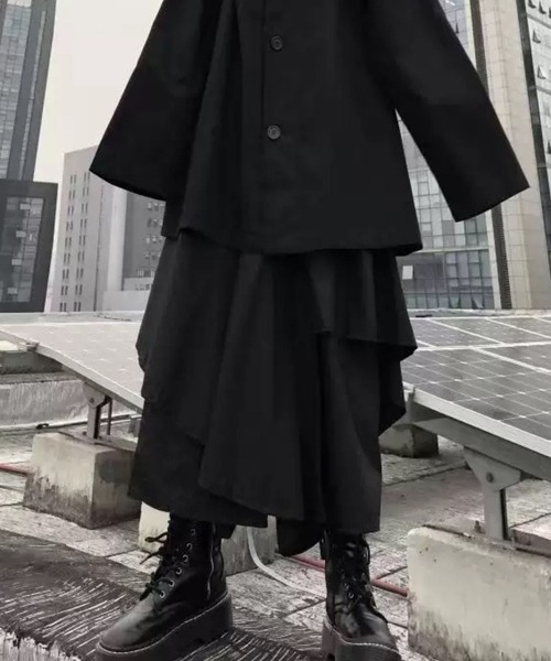 CADBURY（キャドバリー）の「ｲﾚｷﾞｭﾗｰﾜｲﾄﾞﾊﾟﾝﾂ（その他パンツ・レディース・キャメル/ブラック・MEDIUM/LARGE/X-LARGE）」の4枚目の写真