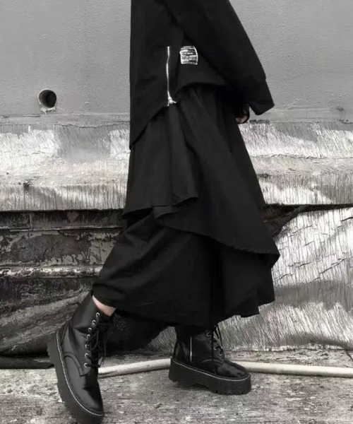 CADBURY（キャドバリー）の「ｲﾚｷﾞｭﾗｰﾜｲﾄﾞﾊﾟﾝﾂ（その他パンツ・レディース・キャメル/ブラック・MEDIUM/LARGE/X-LARGE）」の6枚目の写真