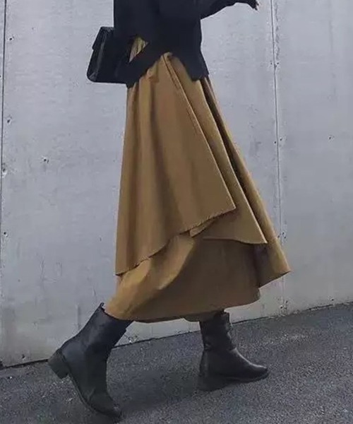 CADBURY（キャドバリー）の「ｲﾚｷﾞｭﾗｰﾜｲﾄﾞﾊﾟﾝﾂ（その他パンツ・レディース・キャメル/ブラック・MEDIUM/LARGE/X-LARGE）」の8枚目の写真