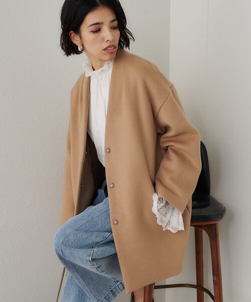 Whim Gazette（ウィムガゼット）｜ノーカラーコート一覧 - WEAR