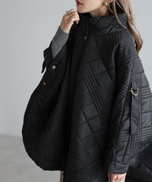 ✨新品✨23AW✨SEVEN TEN✨キルティング  ポンチョコート✨完売サイズ 40％off】キルティングポンチョコート(オフホワイト) - seventen