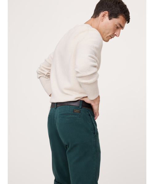 Banana Republic（バナナリパブリック）の「ストレート ブラッシュド イタリアン チノパンツ（チノパンツ・メンズ・ベージュ/ブラック/グリーン・31W 30L/33W 30L/34W 30L/28W 30L/29W 30L/30W 30L/32W 30L）」の6枚目の写真