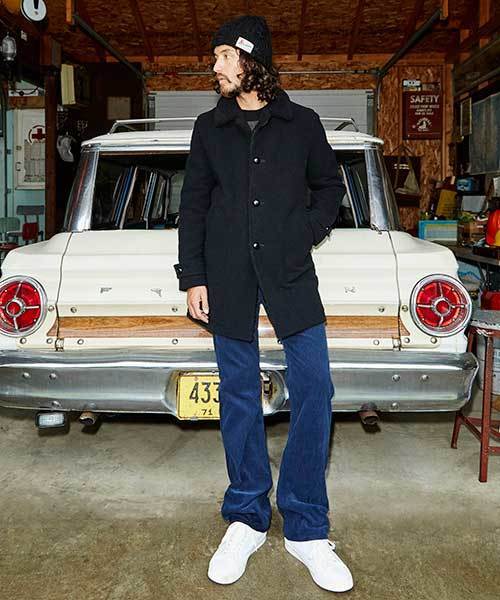 ヒステリックグラマー　チェスターコート　定額41800円！付属品完備！美品！ チェスターコート|HYSTERIC GLAMOUR MEN | HYSTERIC GLAMOUR