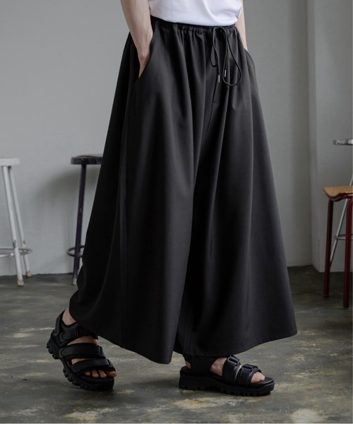 Gather Hakama Pants - ギャザー袴パンツ（その他パンツ）｜KUUUPY