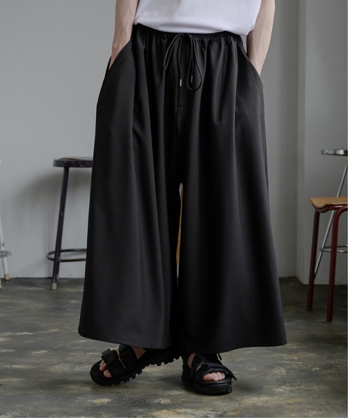 Gather Hakama Pants - ギャザー袴パンツ（その他パンツ）｜KUUUPY