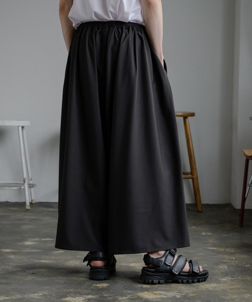 KUUUPY（クーピー）の「Gather Hakama Pants - ギャザー袴パンツ（その他パンツ・メンズ・ブラック・SMALL/MEDIUM/LARGE）」の6枚目の写真