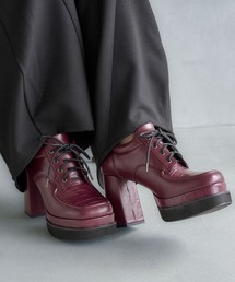 HARE | レースアップチャンキーシューズ(HARE)(ローファー)