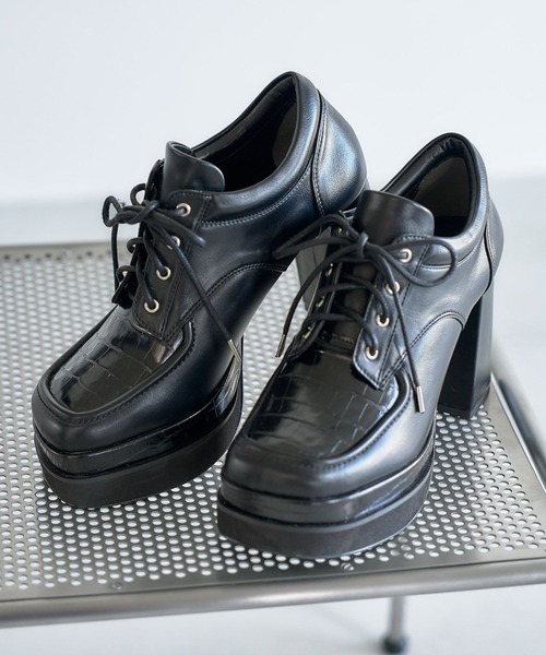 レースアップチャンキーシューズ(HARE)（ローファー）｜HARE（ハレ）の