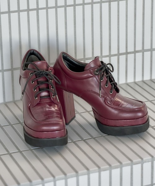 レースアップチャンキーシューズ(HARE)（ローファー）｜HARE（ハレ）の