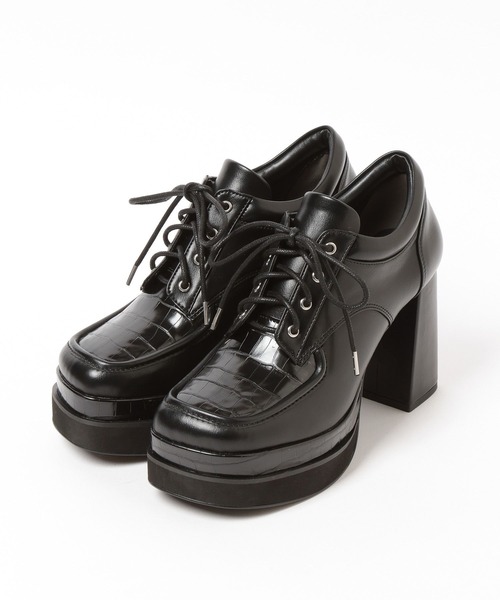 レースアップチャンキーシューズ(HARE)（ローファー）｜HARE（ハレ）の