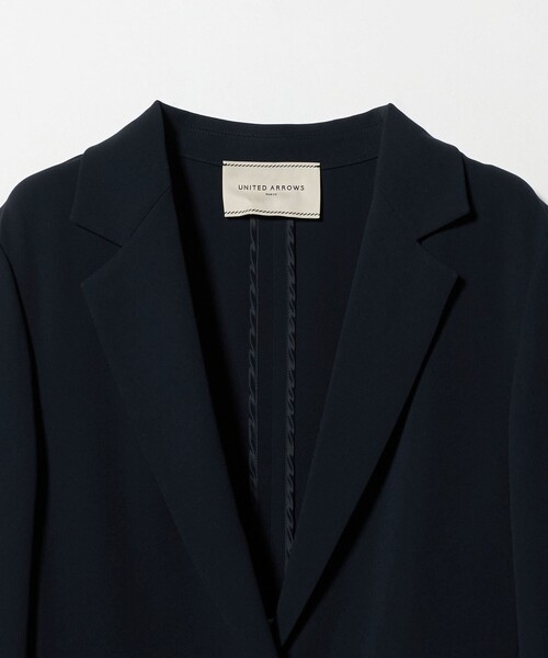UNITED ARROWS(ユナイテッドアローズ)の「drapy テーラード ジャケット(テーラードジャケット・レディース・ブラック/ネイビー・36/38)」の13枚目の写真
