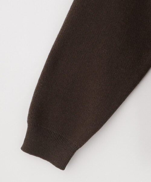 SHOO・LA・RUE（シューラルー）の「【100-150cm/リンク可/洗濯機可】ウェットライク刺繍ロゴニット（ニット/セーター・キッズ・アイボリー/ブラウン系その他・10/11/12/13/14/15 ）」の7枚目の写真