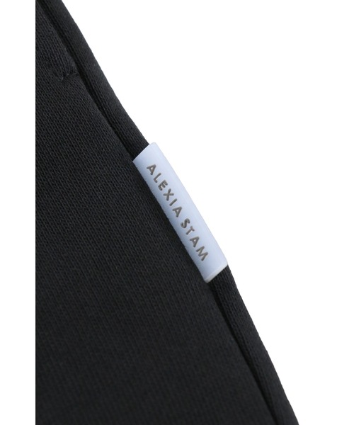 ALEXIA STAM（アリシアスタン）の「Wellness Layered Plaid Sweat Pants /ウェルネス レイヤードパンツ（スウェットパンツ・レディース・ブラック/チャコールグレー・M/S）」の14枚目の写真