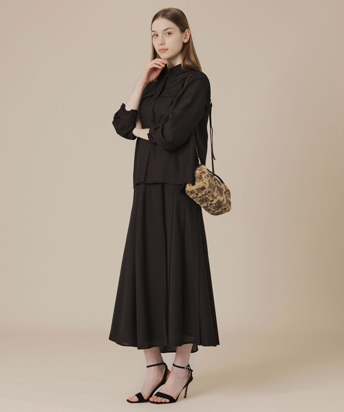 MACKINTOSH LONDON（マッキントッシュ ロンドン）の「【Precious12月号/婦人画報11月号掲載】ファージップショルダー（ショルダーバッグ・レディース・ベージュ/グレー系その他/ベージュ系その他3・FREE）」の12枚目の写真