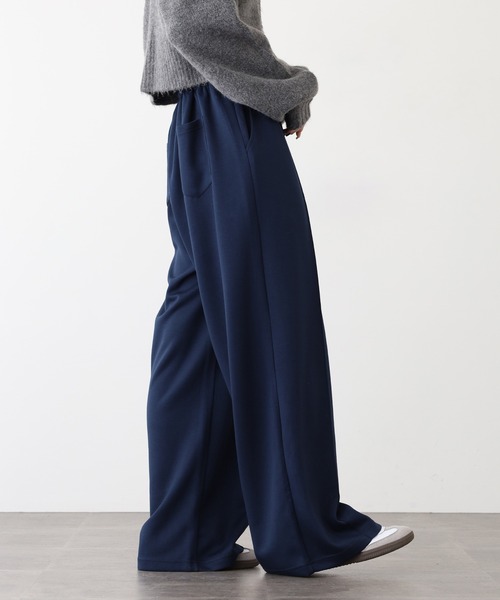 revertical(リバーティカル)の「ポンチセンタープレスワイドパンツ(スウェットパンツ・メンズ・ブラック/ネイビー・M/L)」の19枚目の写真