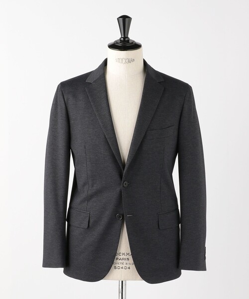 セール】ポンチプリント 2ボタンジャケット-セットアップ対応-＜A DAY