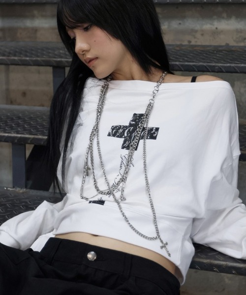 FANCY CLUB（ファンシークラブ）の「FANCY CLUB／リボンオフショルプル 