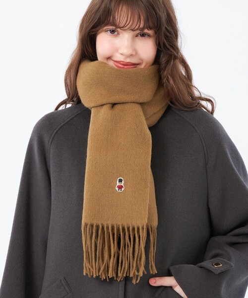 MACKINTOSH PHILOSOPHY(マッキントッシュ フィロソフィー)の「【WEB&一部店舗限定】バッキンガムベア ウールマフラー(マフラー・レディース・グリーン系その他4/レッド系その他2/ピンク系その他3/ダークネイビー/ベージュ・FREE)」の18枚目の写真