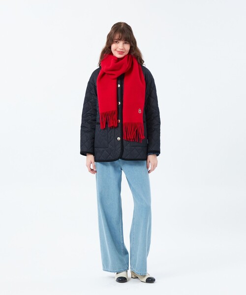 MACKINTOSH PHILOSOPHY(マッキントッシュ フィロソフィー)の「【WEB&一部店舗限定】バッキンガムベア ウールマフラー(マフラー・レディース・グリーン系その他4/レッド系その他2/ピンク系その他3/ダークネイビー/ベージュ・FREE)」の16枚目の写真