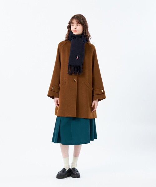 MACKINTOSH PHILOSOPHY(マッキントッシュ フィロソフィー)の「【WEB&一部店舗限定】バッキンガムベア ウールマフラー(マフラー・レディース・グリーン系その他4/レッド系その他2/ピンク系その他3/ダークネイビー/ベージュ・FREE)」の15枚目の写真