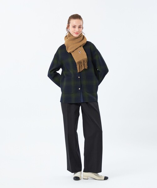 MACKINTOSH PHILOSOPHY(マッキントッシュ フィロソフィー)の「【WEB&一部店舗限定】バッキンガムベア ウールマフラー(マフラー・レディース・グリーン系その他4/レッド系その他2/ピンク系その他3/ダークネイビー/ベージュ・FREE)」の14枚目の写真