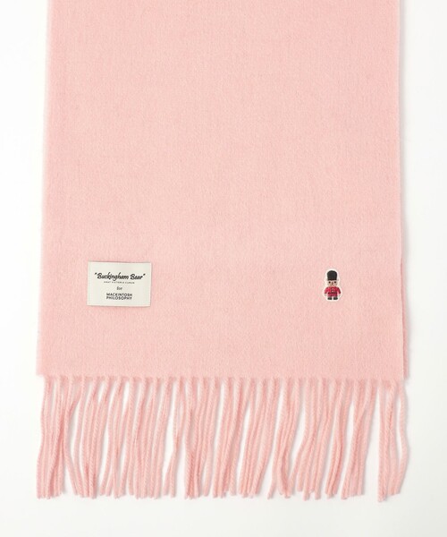 MACKINTOSH PHILOSOPHY(マッキントッシュ フィロソフィー)の「【WEB&一部店舗限定】バッキンガムベア ウールマフラー(マフラー・レディース・グリーン系その他4/レッド系その他2/ピンク系その他3/ダークネイビー/ベージュ・FREE)」の12枚目の写真