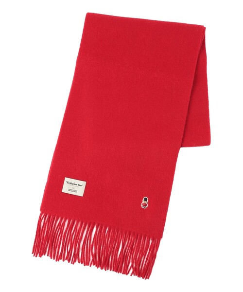 MACKINTOSH PHILOSOPHY(マッキントッシュ フィロソフィー)の「【WEB&一部店舗限定】バッキンガムベア ウールマフラー(マフラー・レディース・グリーン系その他4/レッド系その他2/ピンク系その他3/ダークネイビー/ベージュ・FREE)」の9枚目の写真