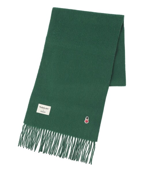 MACKINTOSH PHILOSOPHY(マッキントッシュ フィロソフィー)の「【WEB&一部店舗限定】バッキンガムベア ウールマフラー(マフラー・レディース・グリーン系その他4/レッド系その他2/ピンク系その他3/ダークネイビー/ベージュ・FREE)」の6枚目の写真