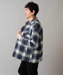 【イージーケア/洗濯機で洗える】ツイードCPOジャケット