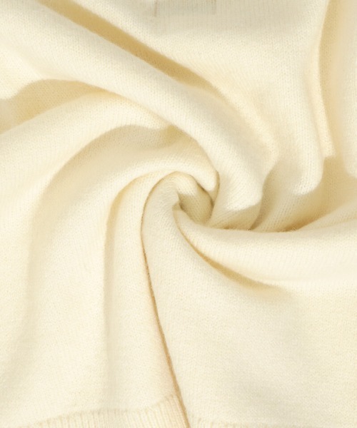 flower（フラワー）の「ハートブーケニット（ニット/セーター・レディース・ネイビー/アイボリー・FREE）」の11枚目の写真