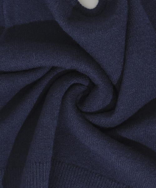 flower（フラワー）の「ハートブーケニット（ニット/セーター・レディース・ネイビー/アイボリー・FREE）」の19枚目の写真