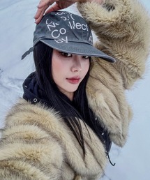 ALAND（エーランド）の「【UNISEX】POT／レタリング CAP（キャップ）」