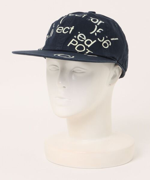 ALAND（エーランド）の「【UNISEX】POT／レタリング CAP（キャップ・レディース・ネイビー/ブラック・FREE）」の4枚目の写真