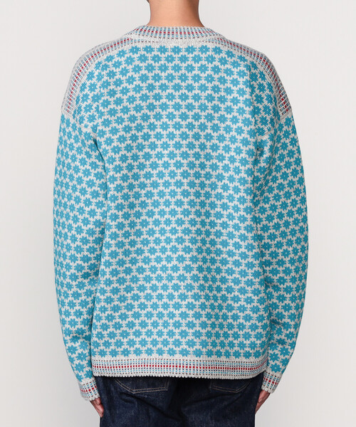 Bshop(ビショップ)の「Longa Liis | ヴィンテージ フォークセーター BLUE MEN(ニット/セーター・メンズ・ブルー系その他・M/L)」の9枚目の写真