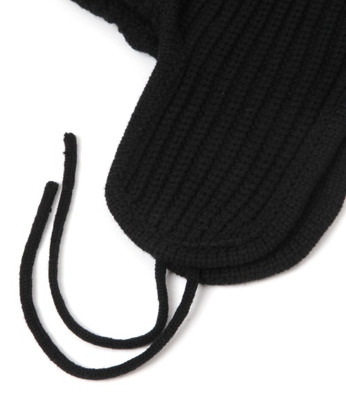niko and...（ニコアンド）の「ウール混フライトニットワッチ（ニットキャップ/ビーニー・メンズ・ブラック/グレー・FREE）」の10枚目の写真