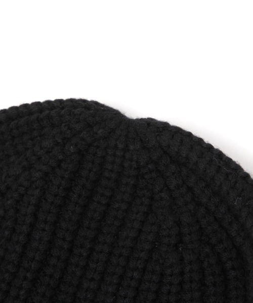 niko and...（ニコアンド）の「ウール混フライトニットワッチ（ニットキャップ/ビーニー・メンズ・ブラック/グレー・FREE）」の12枚目の写真
