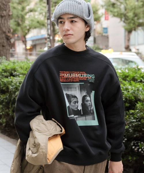 niko and...(ニコアンド)の「ウール混フライトニットワッチ(ニットキャップ/ビーニー・メンズ・ブラック/グレー・FREE)」の16枚目の写真