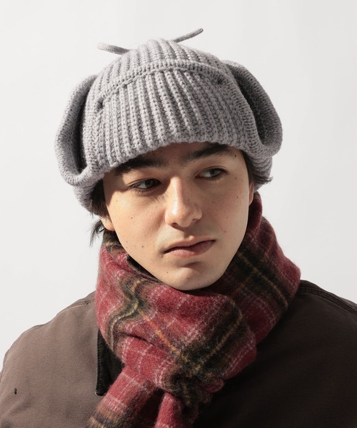セール】ウール混フライトニットワッチ（ニットキャップ/ビーニー