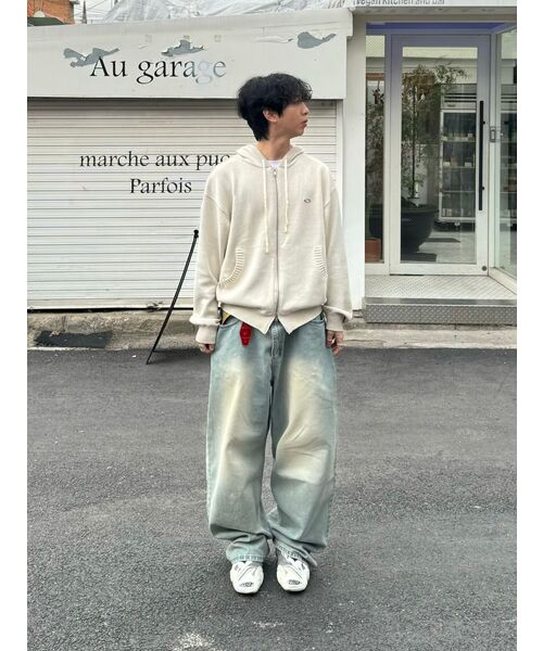 WKNDRS(ウィーキャンドース)の「SKULL WASHED PANTS (S.DENIM)(デニムパンツ・レディース・その他・SMALL/MEDIUM/LARGE/X-LARGE)」の2枚目の写真