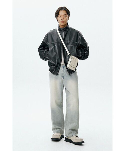 WKNDRS(ウィーキャンドース)の「SKULL WASHED PANTS (S.DENIM)(デニムパンツ・レディース・その他・SMALL/MEDIUM/LARGE/X-LARGE)」の3枚目の写真