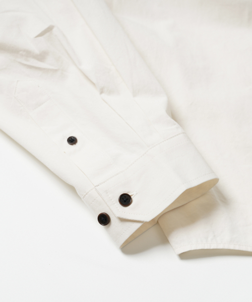 FRIZMWORKS(フリズムワークス)の「HIGH COUNT FRENCH SHIRT _ WHITE(シャツ/ブラウス・メンズ・その他・SMALL/MEDIUM/LARGE/X-LARGE)」の6枚目の写真
