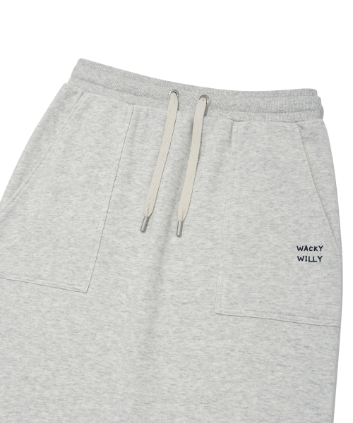 Wacky WiLLy(ワッキーウィリー)の「ウィメンズ スウェットスカート オートミール(スカート・レディース・その他・SMALL/MEDIUM)」の4枚目の写真