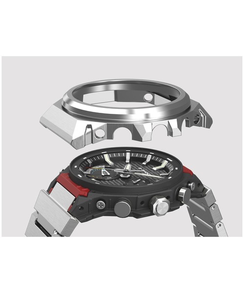G-SHOCK(ジーショック)の「G-STEEL(Gスチール) / SLEEK STYLE / GST-B1000D-2AJF(アナログ腕時計・メンズ・ブルー・FREE)」の9枚目の写真