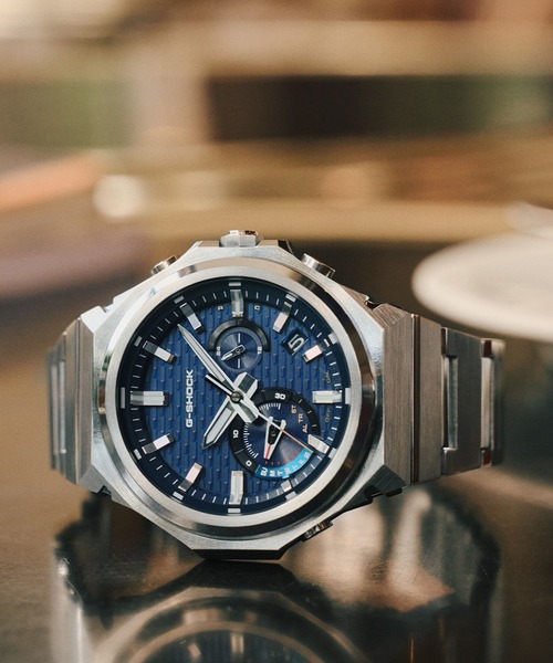 G-SHOCK(ジーショック)の「G-STEEL(Gスチール) / SLEEK STYLE / GST-B1000D-2AJF(アナログ腕時計・メンズ・ブルー・FREE)」の13枚目の写真