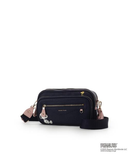 Samantha Thavasa（サマンサタバサ）の「「スヌーピー」コレクション ショルダーバッグ（ショルダーバッグ・レディース・ネイビー/グレイッシュベージュ・FREE）」の5枚目の写真