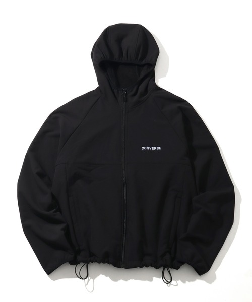 CONVERSE（コンバース）の「【CONVERSE/コンバース】裏ボアボンディング ジップアップパーカー（パーカー・メンズ・カーキ/ブラック・M/XL/L）」の3枚目の写真
