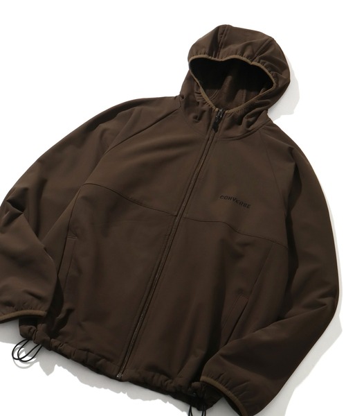 CONVERSE（コンバース）の「【CONVERSE/コンバース】裏ボアボンディング ジップアップパーカー（パーカー・メンズ・カーキ/ブラック・M/XL/L）」の18枚目の写真