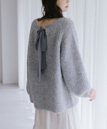 archives | バックリボンラメブークレニットプルオーバー(ニット/セーター)