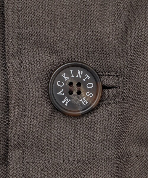 MACKINTOSH LONDON(マッキントッシュ ロンドン)の「【ELINGTON】ウールサキソニーフーデッドダウンアウター(ダウンジャケット/コート・メンズ・ネイビー/チャコールグレー/ベージュ系その他5・38/42/40)」の14枚目の写真